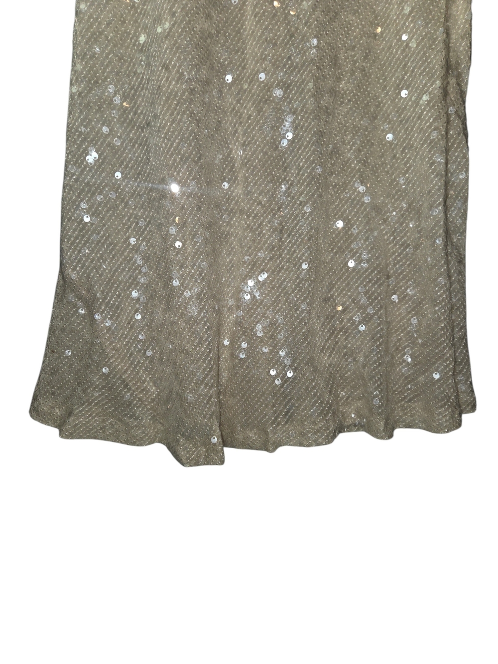 Rat & Boa Olympia Sequin Slip Dress — Champagne XXS - Picture 8 of 9